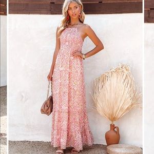 XS Halter Maxi Dress